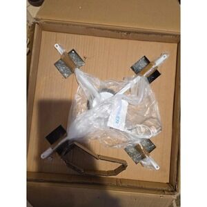 Kichler Semi Flush Linnen 3 Light Fixture.